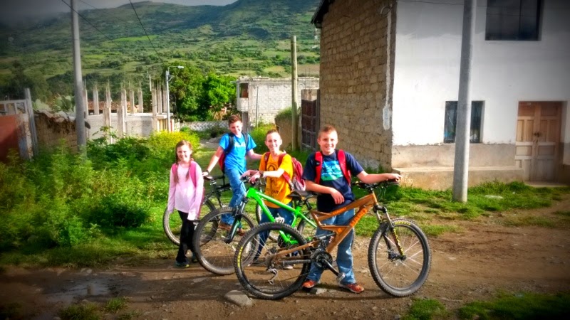 First Day of School For The Heath Kids In Peru