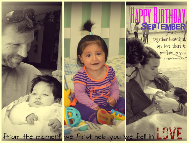 Sweet Baby September Is Turning One!