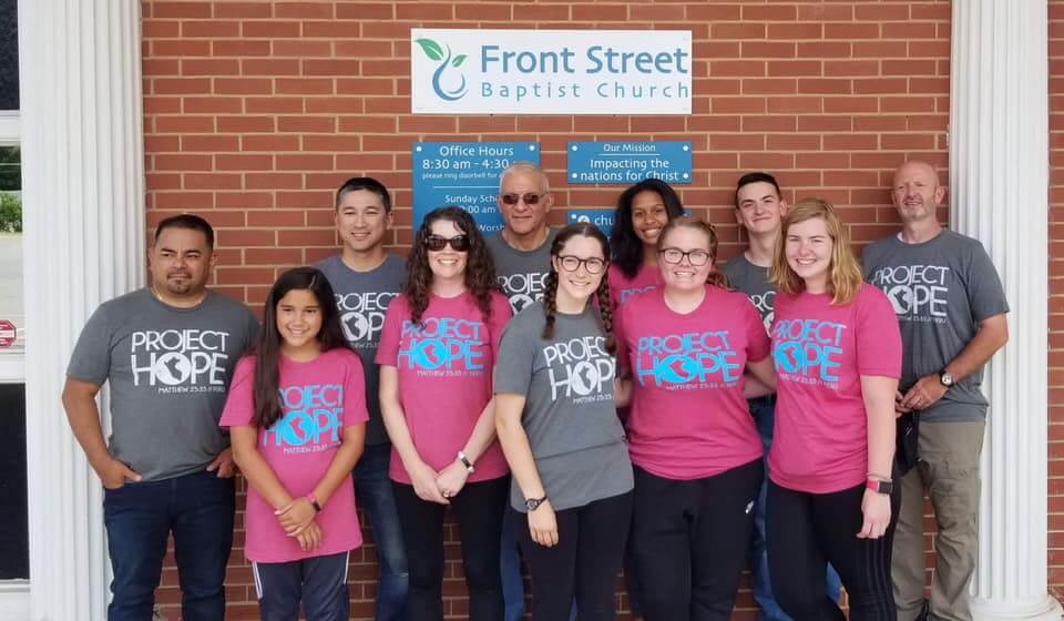 Highlights Front Street Baptist Church Team 2019